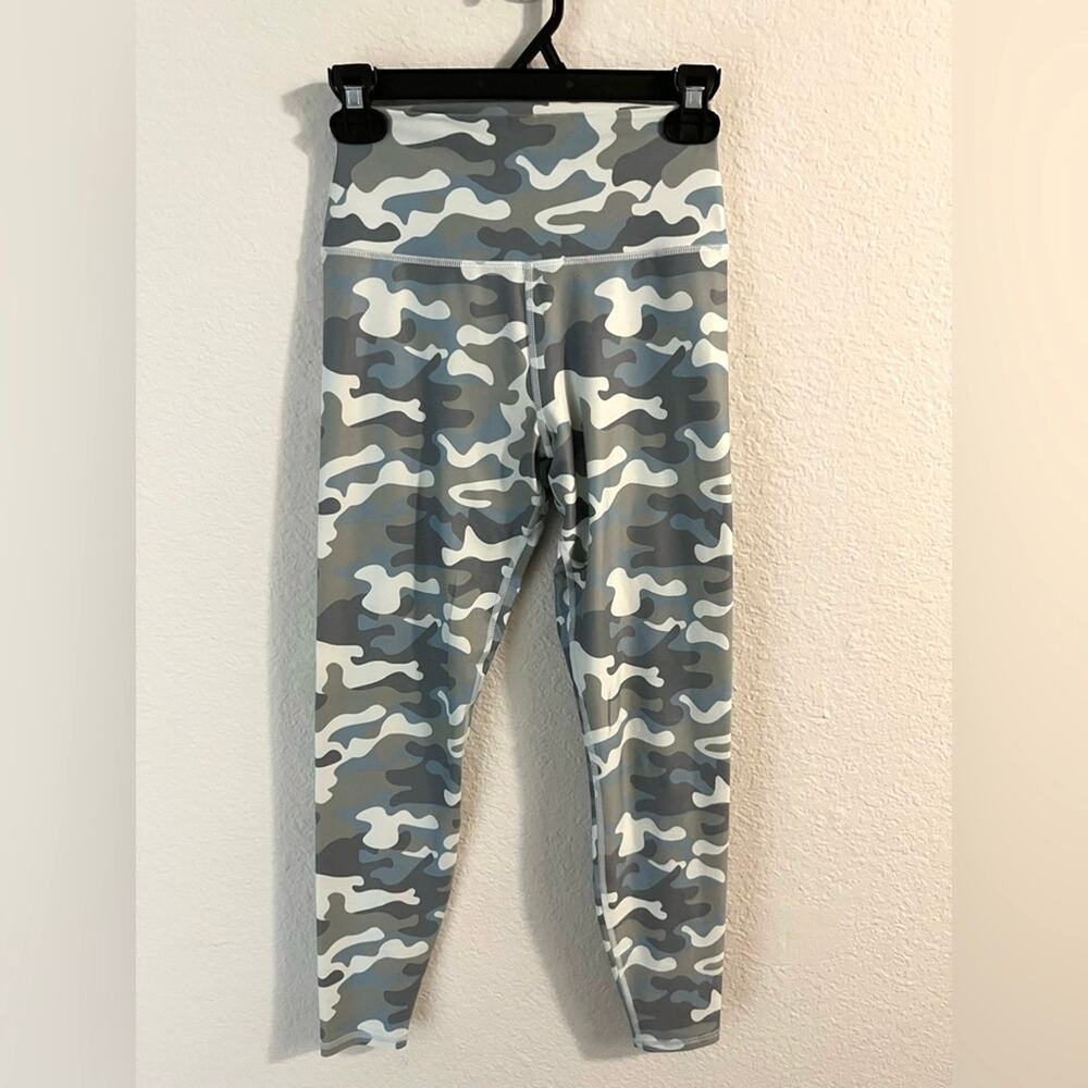 Spiritual Gangster Intent Eco Jersey High Waist Camo Leggings S Athleisure Gym
